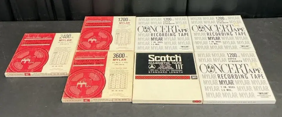 7” Reel Recording Tapes