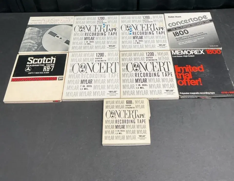 Recording Tapes of Various Artists & Blank Tapes
