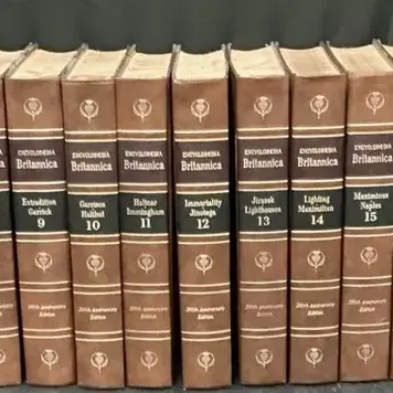 Set Of 24 Encyclopedia Britannica