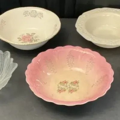 Floral Bowls & Serveware