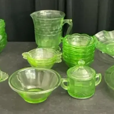 Jeannette Glass, Hazel Atlas, Hocking Depression Glass & More