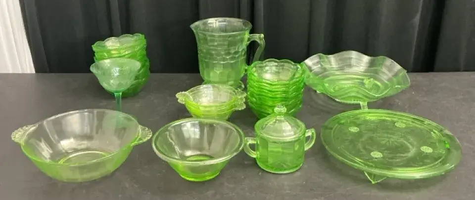 Jeannette Glass, Hazel Atlas, Hocking Depression Glass & More