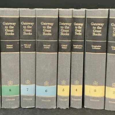 Set Of 10 Gateway To The Great Books