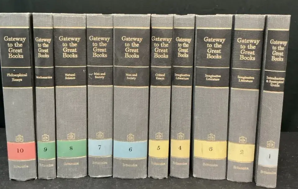 Set Of 10 Gateway To The Great Books
