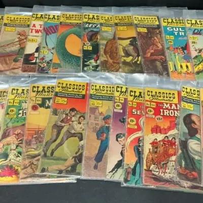 1940’s Classic Illustrated Comic Books