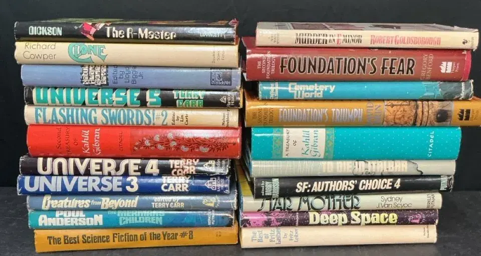 Vintage Fiction &  Sci- Fi Books