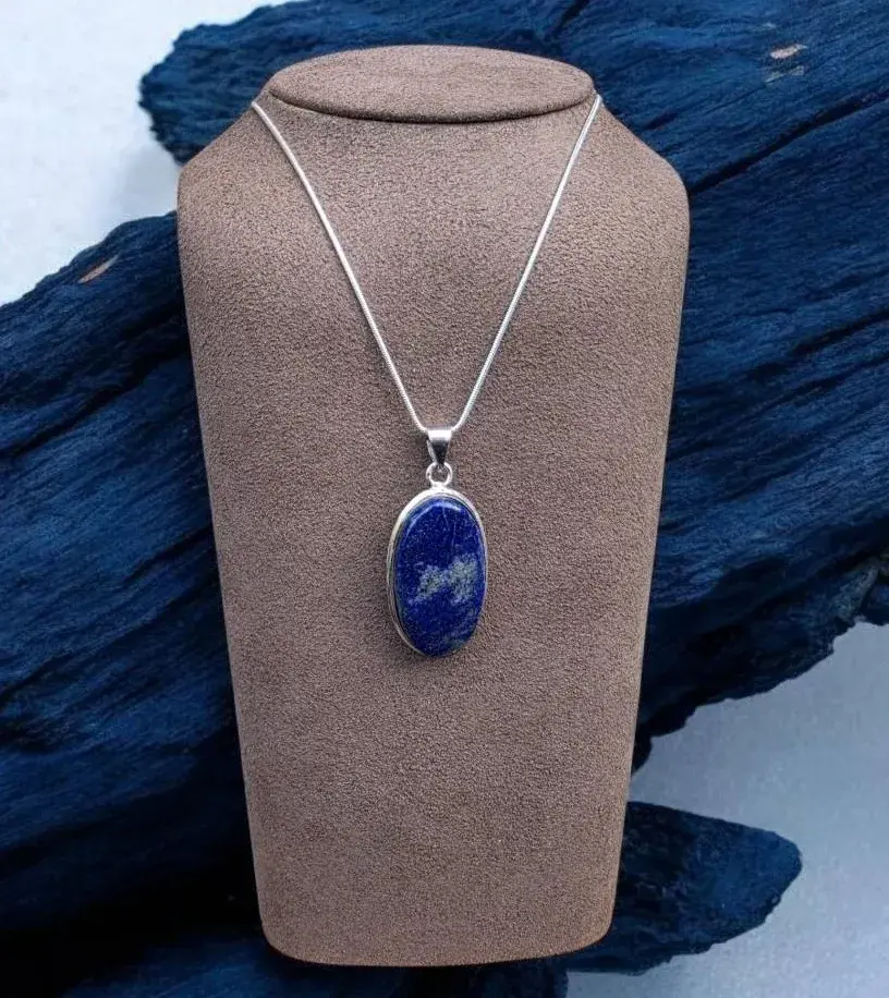 Lapis Lazuli Pendant Necklace 