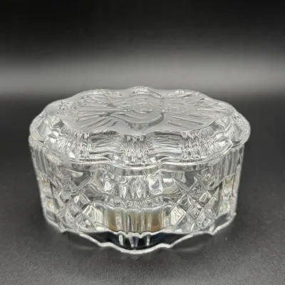 1999 Waterford Crystal "Joy To The World" Crystal Music Box