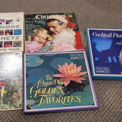 Lot of Vintage Vinyl Records including Box Sets and Christmas Music
