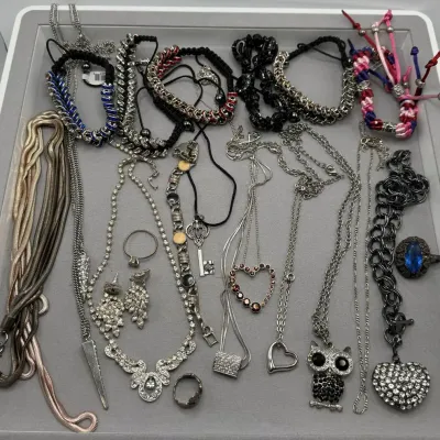Costume Jewelry including Rings, Necklaces, Bracelets, Earrings