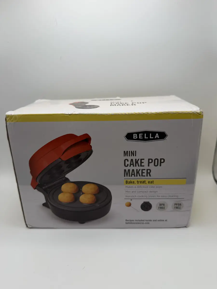 Bella Mini Cake Pop Maker New Open Box
