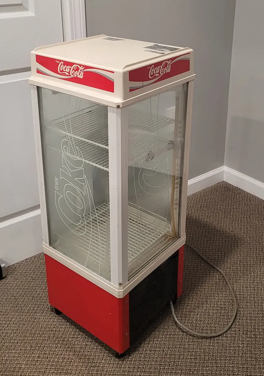 Mini Coca-Cola Coke Refrigerating Show Case Refrigerator