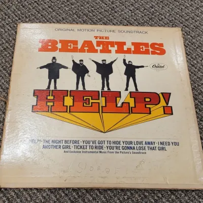 The Beatles Help Soundtrack Vinyl LP Capital Records