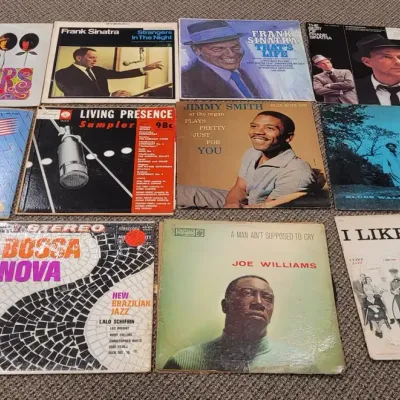 Lot of Vinyl Records - Jazz, Frank Sinatra, The Rolling Stones, Etc.