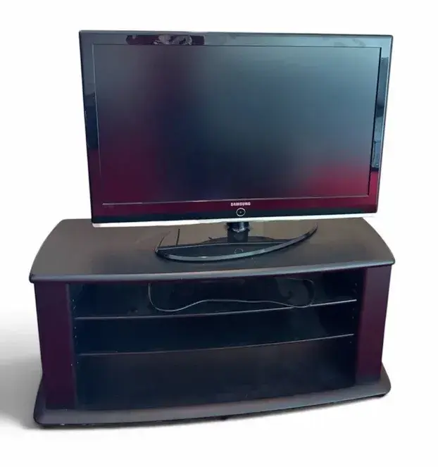 Samsung LN-T4061F LCD TV with Black Media Stand & Remote