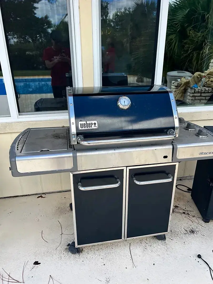 Weber Genesis Gas Grill & Masterbuilt Digital Smoker