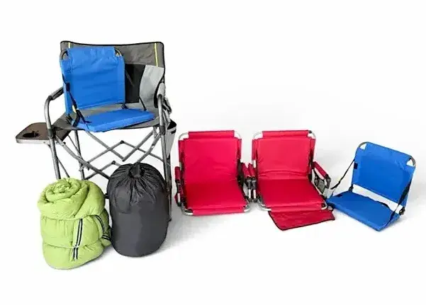 Camp Lot: Cabela's Chair, Stadium Seats & Sleeping Bags