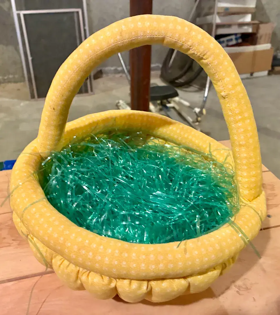 Fabric Easter Basket