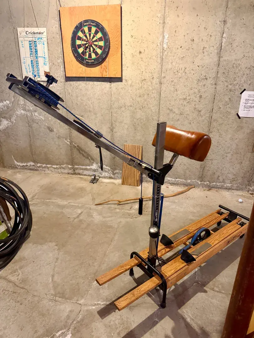 vintage NordicTrack 505 cross-country ski exercise machine