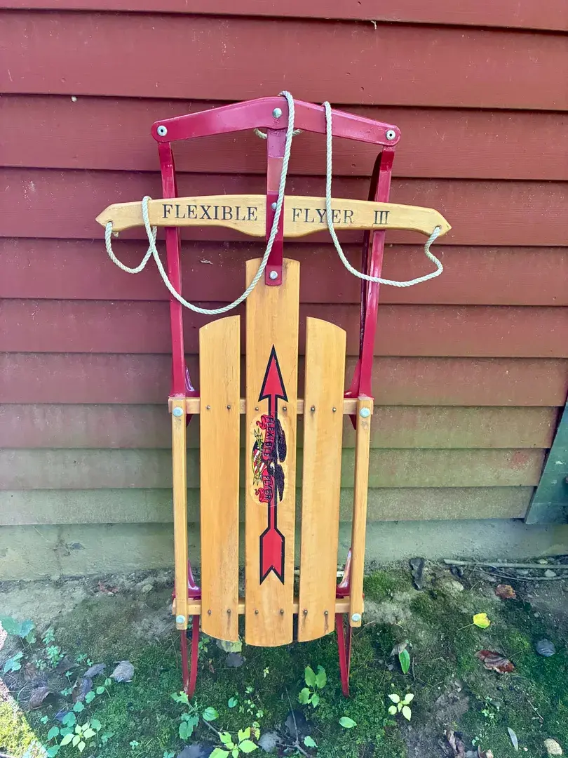 Flexible Flyer III Vintage Sled