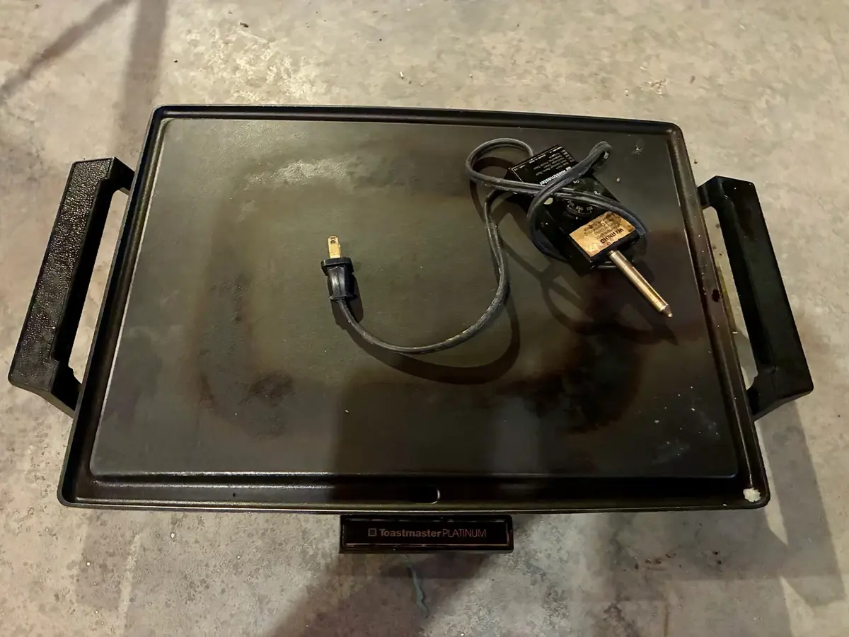 Toastmaster Platinum Electric Griddle (Untested)
