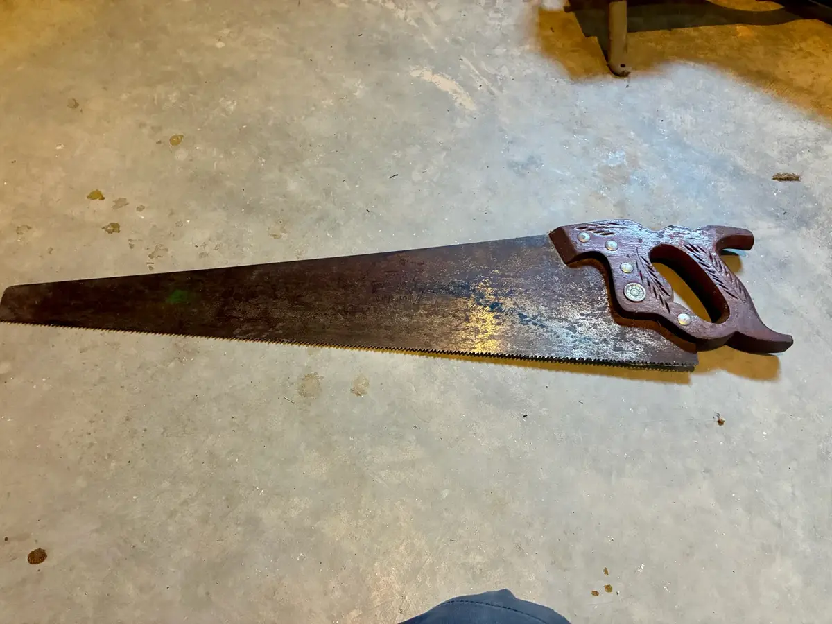 Vintage Hand Saw by Disston USA