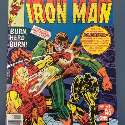 The Invincible Iron Man #92 (Nov 1976) Bronze Age Marvel Comic Book