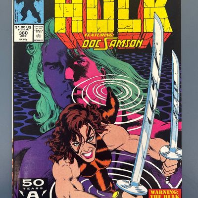 The Incredible Hulk #380 (April 1991) Marvel Comics