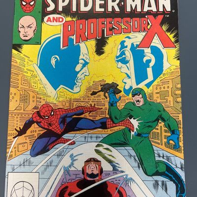 Marvel Team-Up #118 Spider-Man and Professor X Comic Book (1982)
