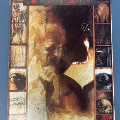 Sale Photo Thumbnail #77: The Sandman #3 (March 1989) comic book published by DC Comics. Written by Neil Gaiman with art by Sam Kieth and Mike Dringenberg. Features the iconic cover art by Dave McKean. This is a 'New Format' issue. The back cover features an advertisement for the 