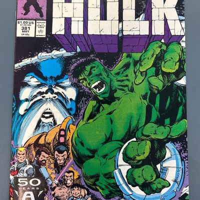The Incredible Hulk #381 Comic Book (May 1991) Marvel Comics