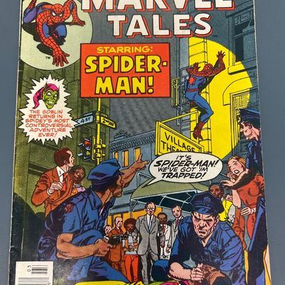 Marvel Tales #77 (March 1977) Starring Spider-Man Comic Book