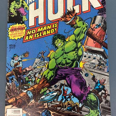 The Incredible Hulk #219 (Jan 1978) Bronze Age Marvel Comic Book