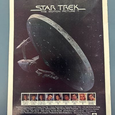 Sale Photo Thumbnail #64: Marvel Comics Group 'The Incredible Hulk' Issue No. 238 from August 1979. Features a 40c cover price. The back cover features a vintage advertisement for 'Star Trek: The Motion Picture'. The comic appears to be in good vintage condition with some light ed