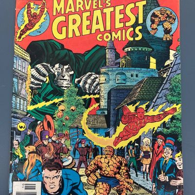 Marvel's Greatest Comics #66 (Oct 1976) - Starring The Fantastic Four