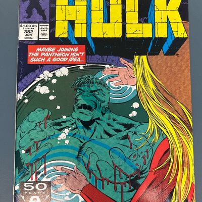 The Incredible Hulk #382 (June 1991) Marvel Comics