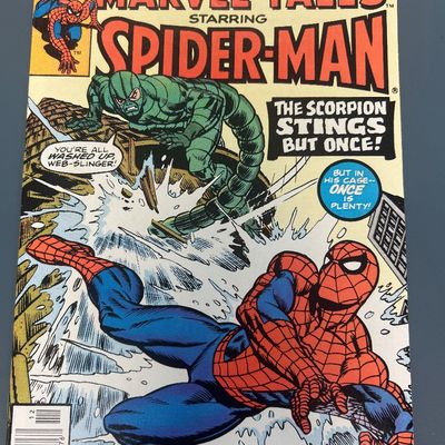 Marvel Tales Starring Spider-Man #122 (Dec 1980) Bronze Age Comic Book