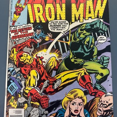 The Invincible Iron Man #97 (April 1977) Bronze Age Marvel Comic Book