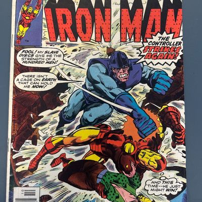 The Invincible Iron Man #91 (Oct 1976) Bronze Age Marvel Comic Book