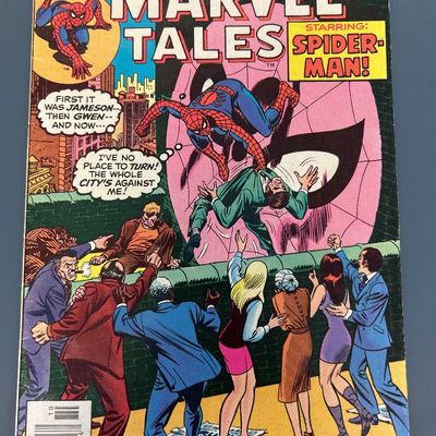 Marvel Tales #72 (Oct 1976) Starring Spider-Man Comic Book