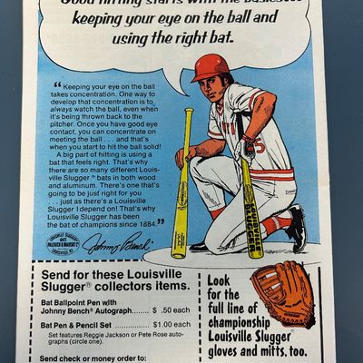 Sale Photo Thumbnail #8: The Incredible Hulk #224, published by Marvel Comics Group in June 1978. Features the Leader. The back cover features a vintage Louisville Slugger advertisement with Johnny Bench. The comic appears to be in good vintage condition with minor edge wear and 