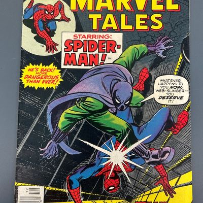 Marvel Tales #74 (Dec 1976) Starring Spider-Man & The Prowler