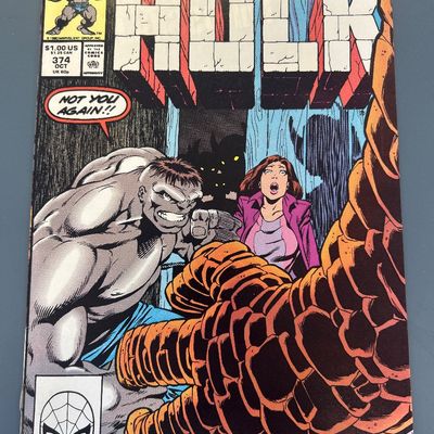 The Incredible Hulk #374 (Oct 1990) Marvel Comics