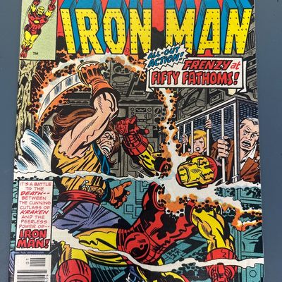 The Invincible Iron Man #94 (Jan 1977) Bronze Age Marvel Comic Book