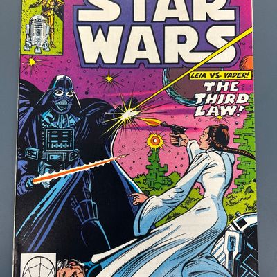 Vintage Star Wars Comic Book #48 (June 1981) - "The Third Law!"