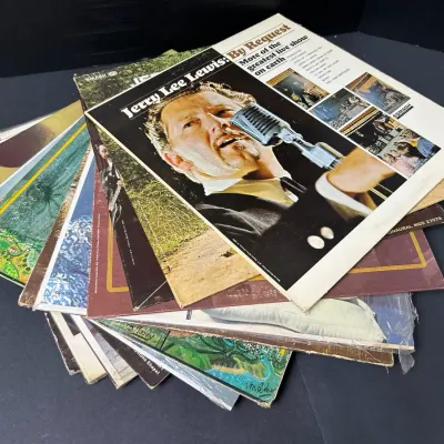 Vintage Vinyl: Country & More - Johnny Cash, Patsy Cline, Lester Scruggs, Jerry Lee Lewis & More
