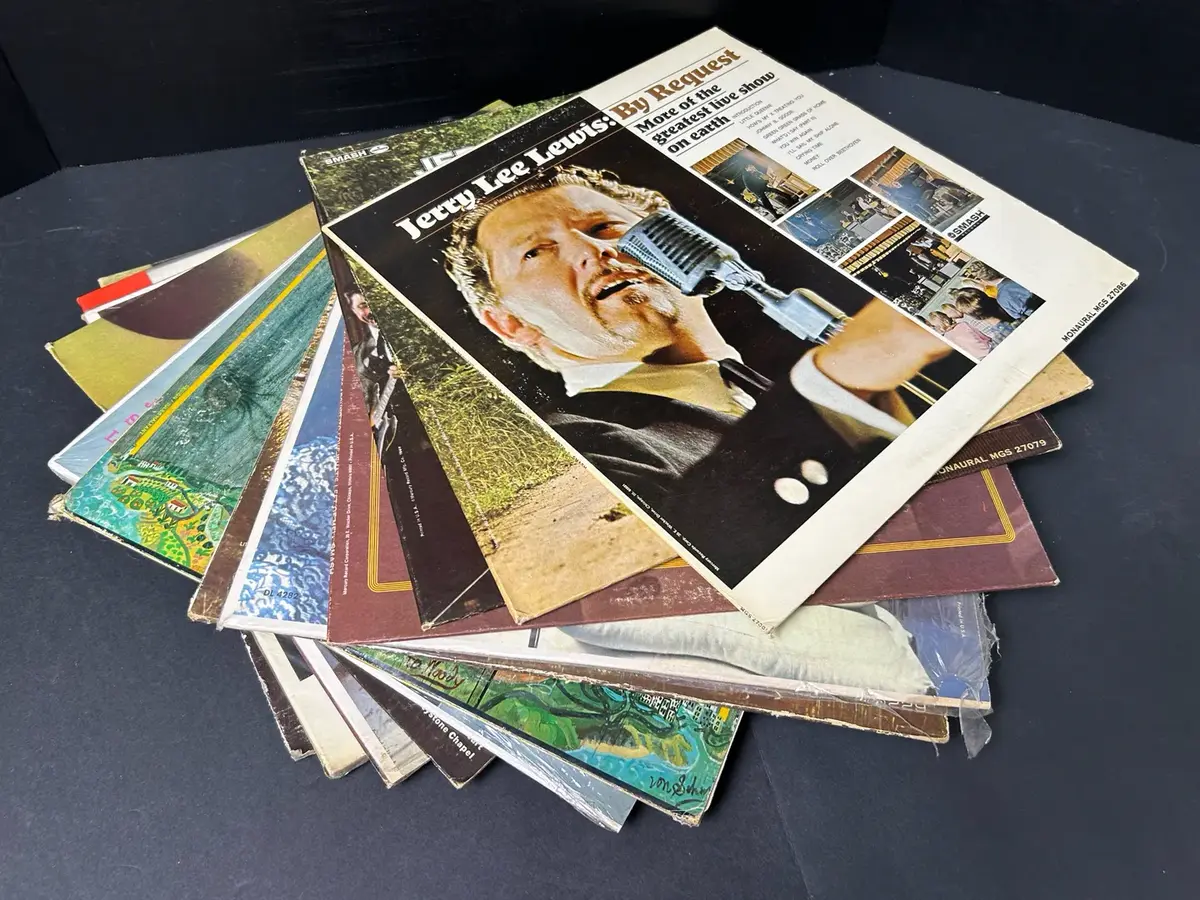 Vintage Vinyl: Country & More - Johnny Cash, Patsy Cline, Lester Scruggs, Jerry Lee Lewis & More