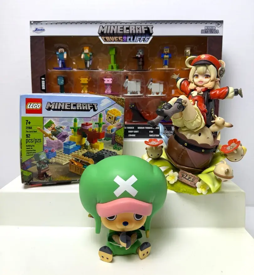 Genshin Impact Klee Spark Knight 1/7 Scale Apex Figure, Minecraft Diecast Figurines & More
