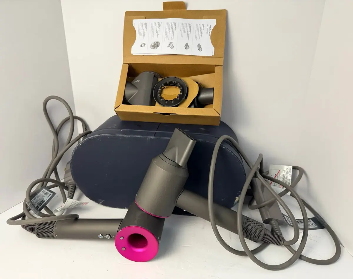 Dyson Supersonic Hairdryers with Attachments 