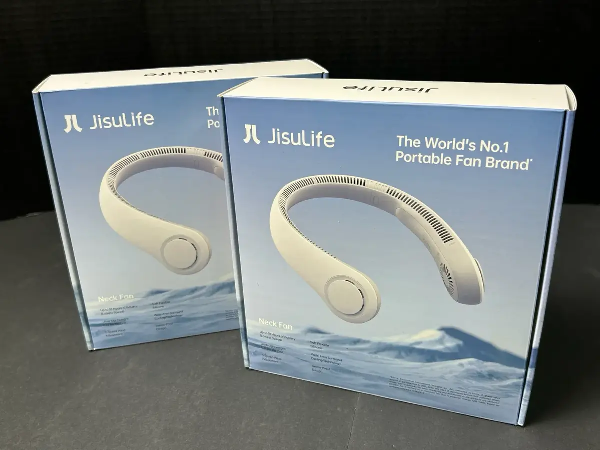 New JisuLife Neck Fan 2 Pack 
